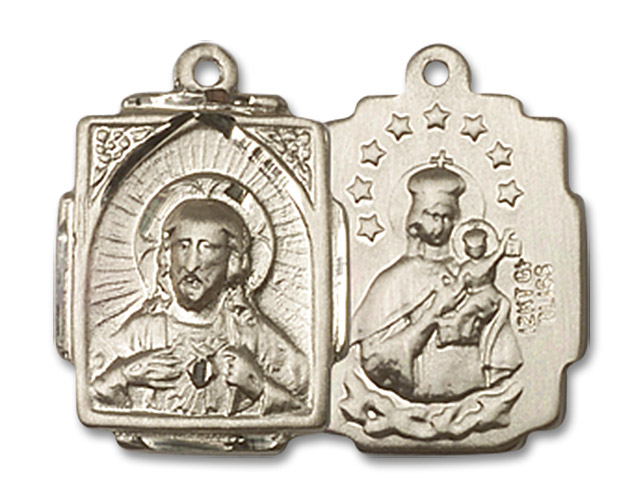 Scapular Medal - 14kt Gold 3/4