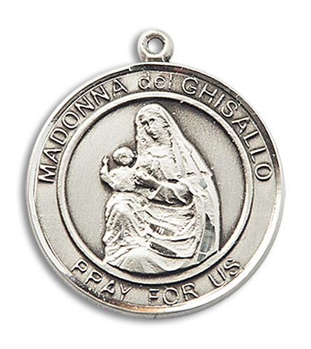 lady.madonnaweds13インチアルミ/スタッドレス2本② Madonna Del Ghisallo Medal - Sterling Silver Round Pendant (2 Sizes)