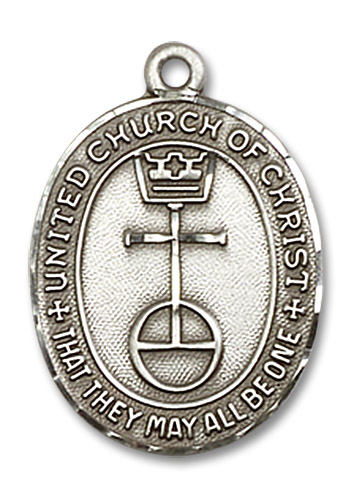 United Church of Christ Medal - Sterling Silver 7/8