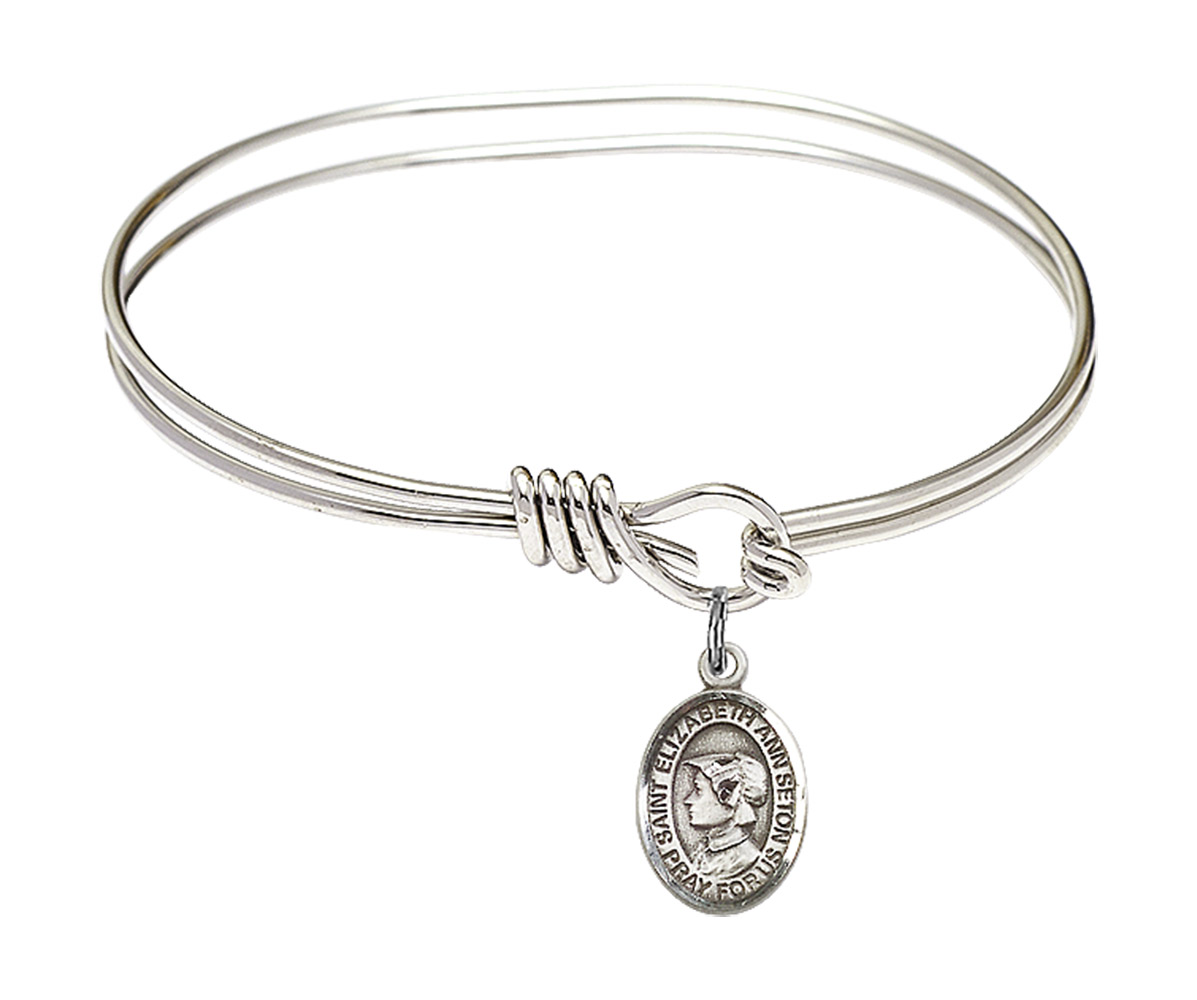 Classic Python Design in Silver Bracelet