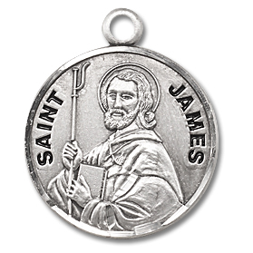 St. James Medal - Sterling Silver - On 20
