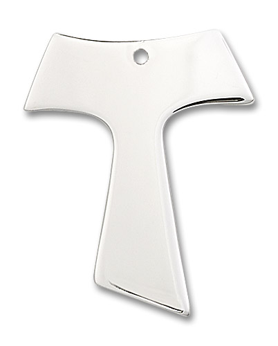 Tau Cross Pendant - Sterling Silver (3 Sizes)