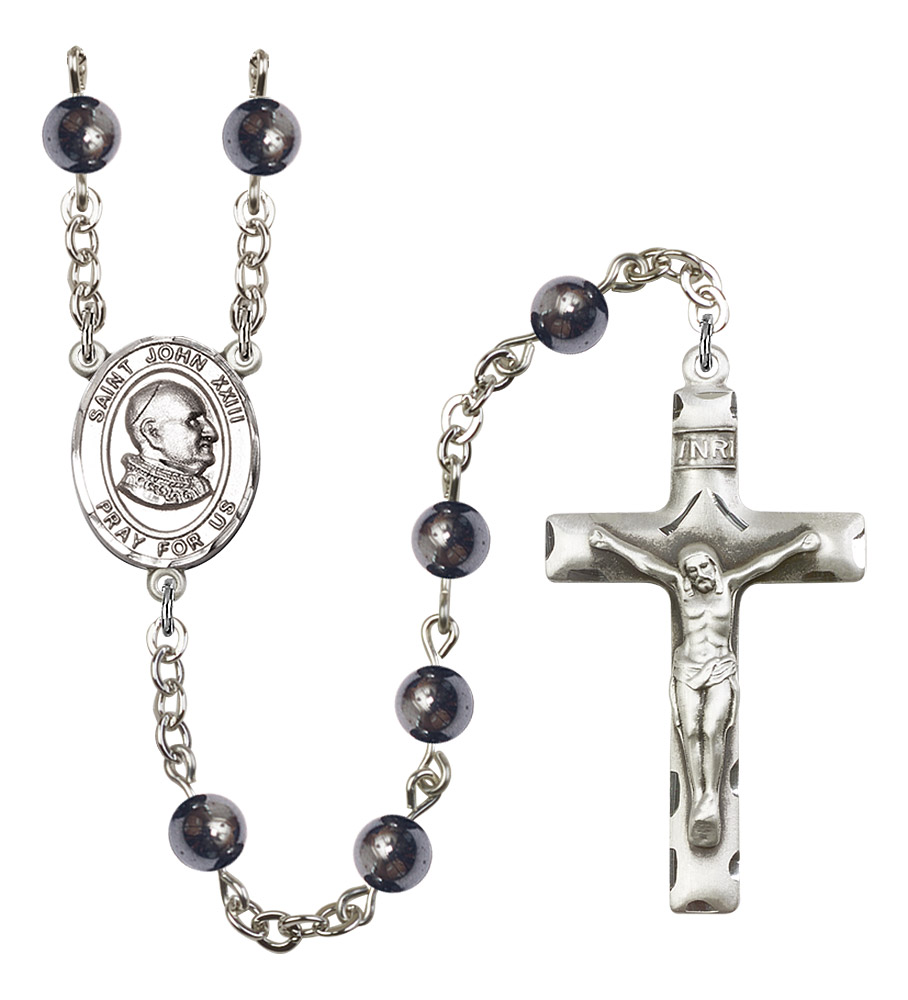 St. John XXIII Rosary - 7 Bead Options (8455SS)